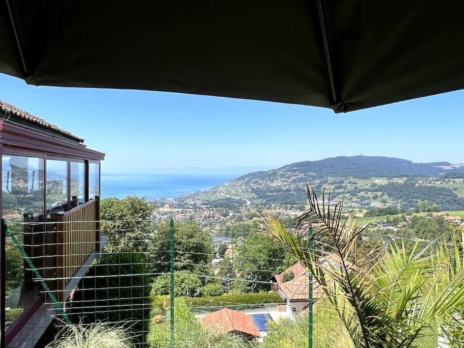 Swiss Chalet - Mountain And Lake View Blonay Kültér fotó