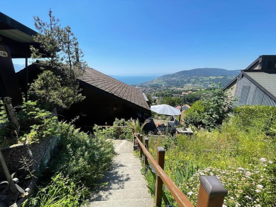 Swiss Chalet - Mountain And Lake View Blonay Kültér fotó